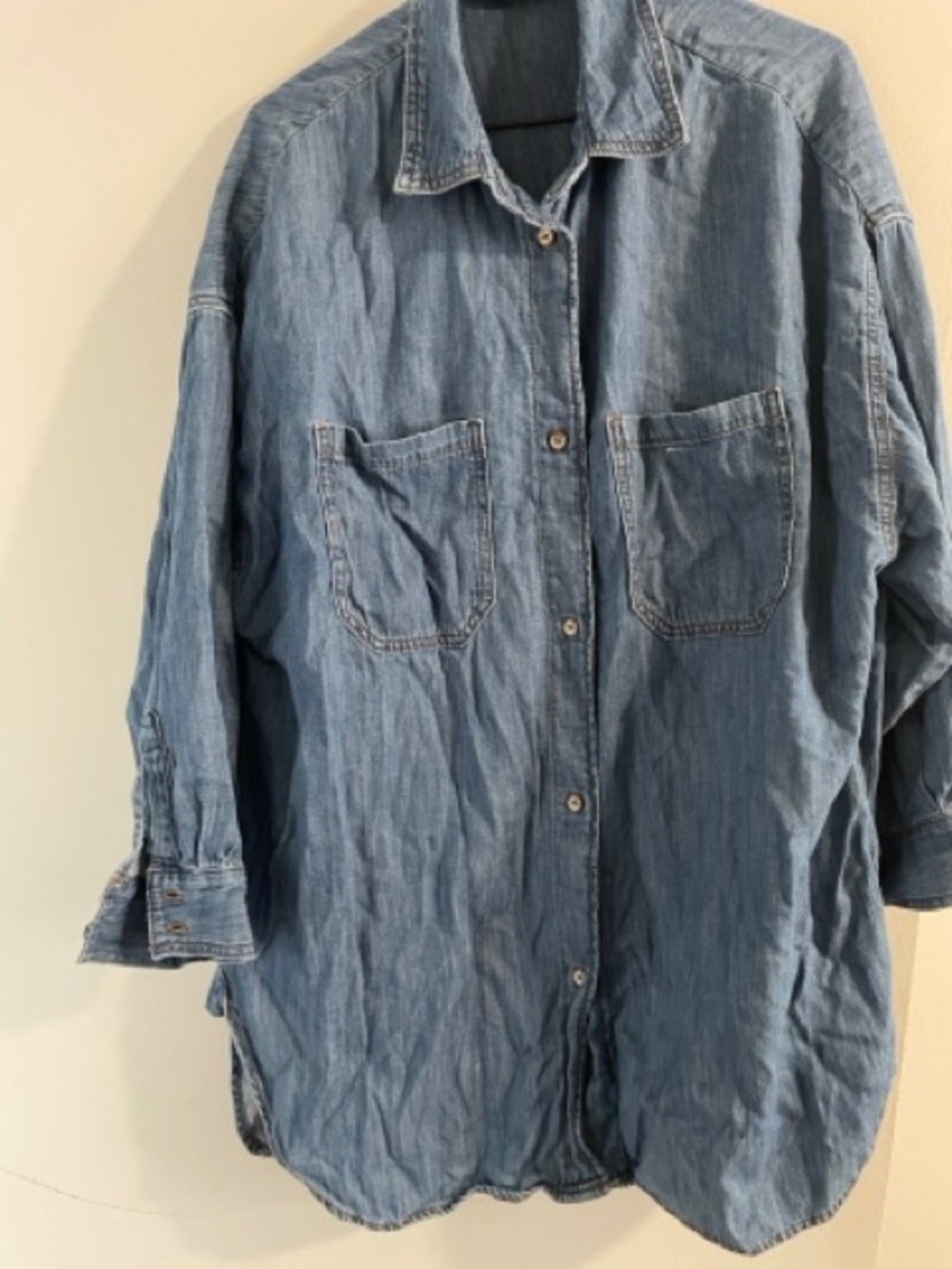 ZARA oversize women Denim / Jean shirt